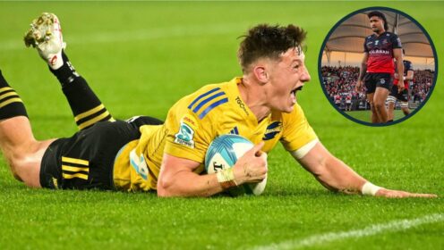 Hurricanes v Crusaders: Five takeaways as All Blacks scrum-half duel catches the eye while Leicester Fainga’anuku’s progress in new role continues