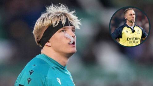 Referee’s X-rated response to ex-England international’s cheeky message after controversial Henry Pollock decision