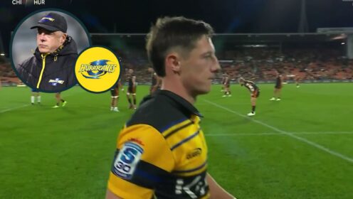 Hurricanes boss defends Cam Roigard decision amid All Blacks legend’s ‘filthy’ claim