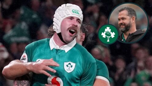 Ireland’s Mack Hansen calls out ‘big media explosion’ and reveals inspiring Andy Farrell story that convinced him to play against Springboks despite ‘agony’