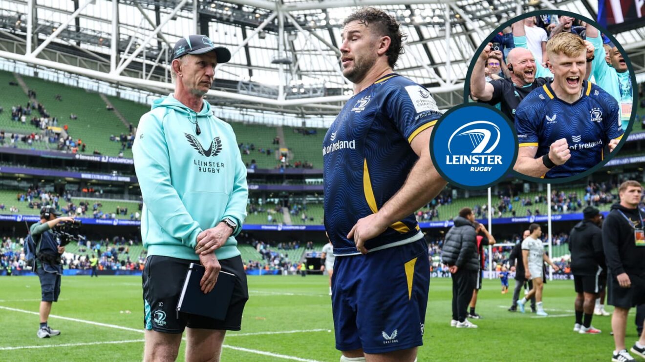 two layer image of leo cullen and tommy o'brien