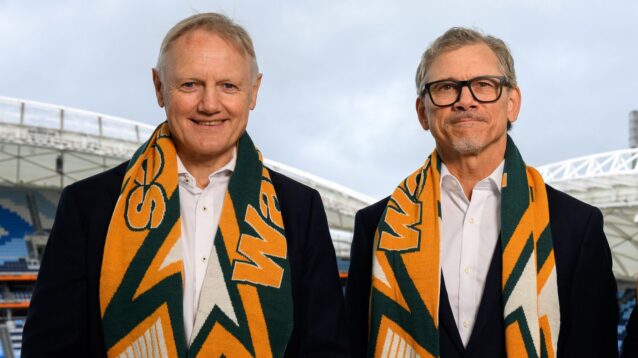 Joe Schmidt and Les Kiss Wallabies coaches 2026 - Alamy