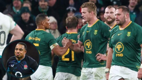 Autumn Nations Series Team of the Week: World Rugby Player of the Year one of SIX Springboks named while England debutant scoops individual honour
