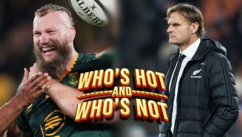 Who’s hot and who’s not: Springboks smash record against ‘awful’ All Blacks while Conor Murray crosses a line