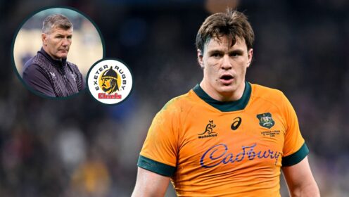 Rob Baxter’s verdict on Wallaby Tom Hooper’s future as there is ‘no point in waiting around’