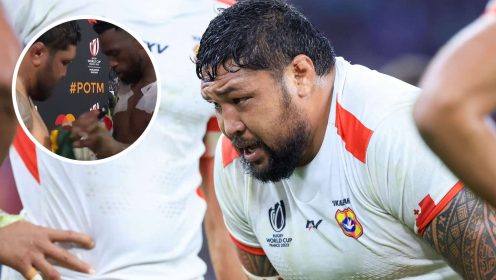 Ben Tameifuna hails Springboks spine-cracking star who he wanted to change jerseys with
