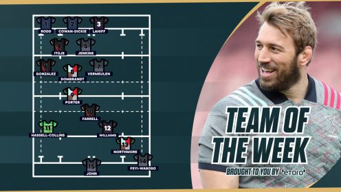 Premiership Team of the Week: Chris Robshaw rewards Exeter’s excellence and Saracens’ shrewdest signing